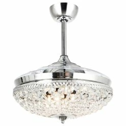 Coupon 🎉 Whoselamp 42 Crystal Folding Blades Ceiling Fan Remote Control, 3-Blade 🥰 -ceiling lighting store 03d1360f0f8975f9 4575 w800 h800 b1 p0