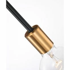 Top 10 ⌛ Edvivi Lighting 5-Light Black And Antique Gold Modern Contemporary Sputnik Chandelier 😉 -ceiling lighting store 04a1651b0d681ec6 0710 w800 h800 b0 p0