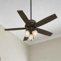 Best Sale 🎉 Hunter Fan Company 52" Donegan With 3 Lights Onyx Bengal Ceiling Fan With Light 😀 -ceiling lighting store 05b14ef40f8fcfbe 7528 w800 h800 b0 p0