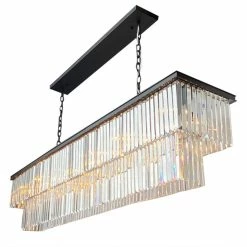 Best reviews of 🎁 LightUpMyHome D’Angelo 70" Clear Glass Crystal Prism 24 Light Chandelier, Black ⭐ -ceiling lighting store 0ab1032701f18ba7 9870 w800 h800 b1 p0