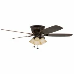 Best reviews of 🌟 Honeywell Ceiling Fan 52" Glen Alden Indoor Hugger Ceiling Fan With Light, Oil Rubbed Bronze 🔔 -ceiling lighting store 0c016cb209381af7 9724 w800 h800 b1 p0