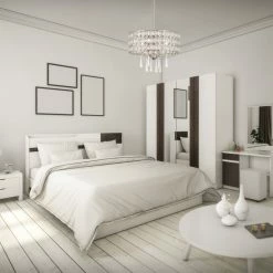 Promo 🥰 Kira Home Amelia 18" Chic Crystal Chandelier Pendant Light, Brushed Nickel ✔️ -ceiling lighting store 0cd1a91400c3d340 8687 w800 h800 b0 p0