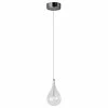 Best Pirce ✔️ ET2 Contemporary Lighting Larmes, Single Pendant, Polished Chrome, Clear 🎉