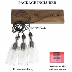 Hot Sale 🥰 LALUZ Farmhouse 3-light Glass Pendants Kitchen Island Lights Transitional Lighting ✔️ -ceiling lighting store 1011f01902f3667b 0587 w800 h800 b1 p0