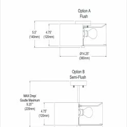 Coupon 🎉 Dainolite Ltd. 3-Light Incandescent Semi-Flush, Aged Brass/Black 🔔 -ceiling lighting store 11717c3c014a4542 5691 w800 h800 b0 p0