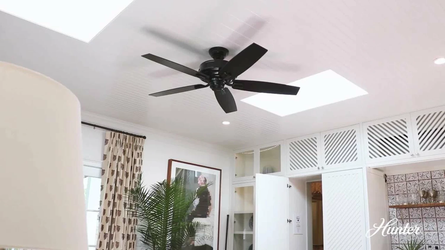 Cheap π Hunter Fan Company 52" Bennett Matte Black Ceiling Fan With Light And Remote π 2 Cheap π Hunter Fan Company 52" Bennett Matte Black Ceiling Fan With Light And Remote π - Image 2