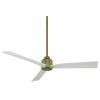 Brand new 🎉 WAC Lighting Clean Indoor/Outdoor 3-Blade Smart Ceiling Fan 54" Brass/White, Without Light 🔔