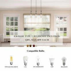 Hot Sale 🥰 LALUZ Farmhouse 3-light Glass Pendants Kitchen Island Lights Transitional Lighting ✔️ -ceiling lighting store 1ab1afc402f3664c 0587 w800 h800 b0 p0