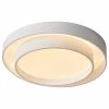 Deals ⭐ Aiwen 1-light LED Round Flush Mount Light 2 Tier Ceiling Light, 23.62 In 🔔