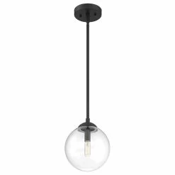 Best Sale 🛒 Trade Winds Lighting Trade Winds Chelsea Glass Pendant Light In Matte Black 🤩 -ceiling lighting store 1da11ae8026a0248 5220 w800 h800 b1 p0