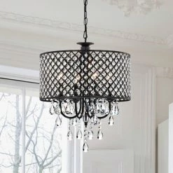 Hot Sale ❤️ Greenville Signature Adria 4-Light Drum Chandelier ❤️