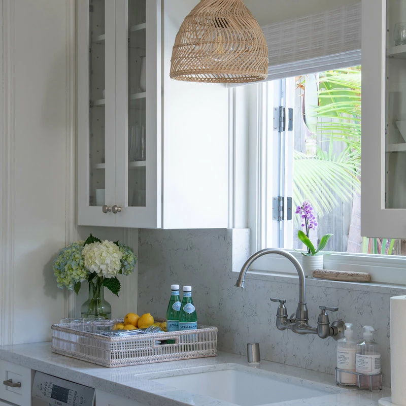 Hot Sale 🔔 KOUBOO Luhu Open Weave Cane Rib Mini Bell Pendant Lamp, Natural, Small ✔️ 9 Hot Sale 🔔 KOUBOO Luhu Open Weave Cane Rib Mini Bell Pendant Lamp, Natural, Small ✔️ - Image 9