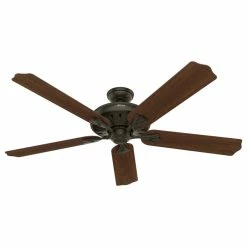 Coupon 🔥 Hunter Fan Company Hunter 60" Royal Oak New Bronze Ceiling Fan With Remote Control 🛒