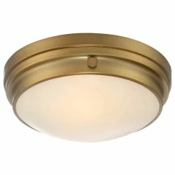 Deals 👍 Savoy House Flush Mount, Warm Brass, 13.25" 🔔 -ceiling lighting store 2541971d0b4d1e9e 6026 w800 h800 b1 p0