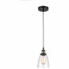 Best reviews of 🔥 CHLOE Lighting, Inc. "MANETTE" 1 Light Rubbed Bronze Ceiling Mini Pendant 6" Shade 🧨