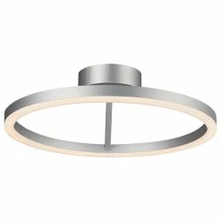 Brand new π VONN Zuben Circular LED Ceiling Light, Silver, 20" π