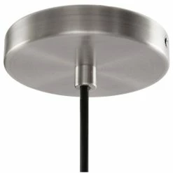 Cheap ⭐ Olliix Hampton Hill Auburn Bell Shaped Glass Pendant, Silver ❤️ -ceiling lighting store 29c110500faadfa9 3999 w800 h800 b1 p0