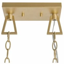 Brand new 🌟 NEWWORLDDECOR 8-light Lantern Boxy Linear Chandelier, Gold 🔥 -ceiling lighting store 2d71b82c0ed0e964 1115 w800 h800 b1 p0