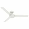 Discount 😍 Hunter Fan Company Hunter 52" Matte White Presto Ceiling Fan With Wall Control 😍