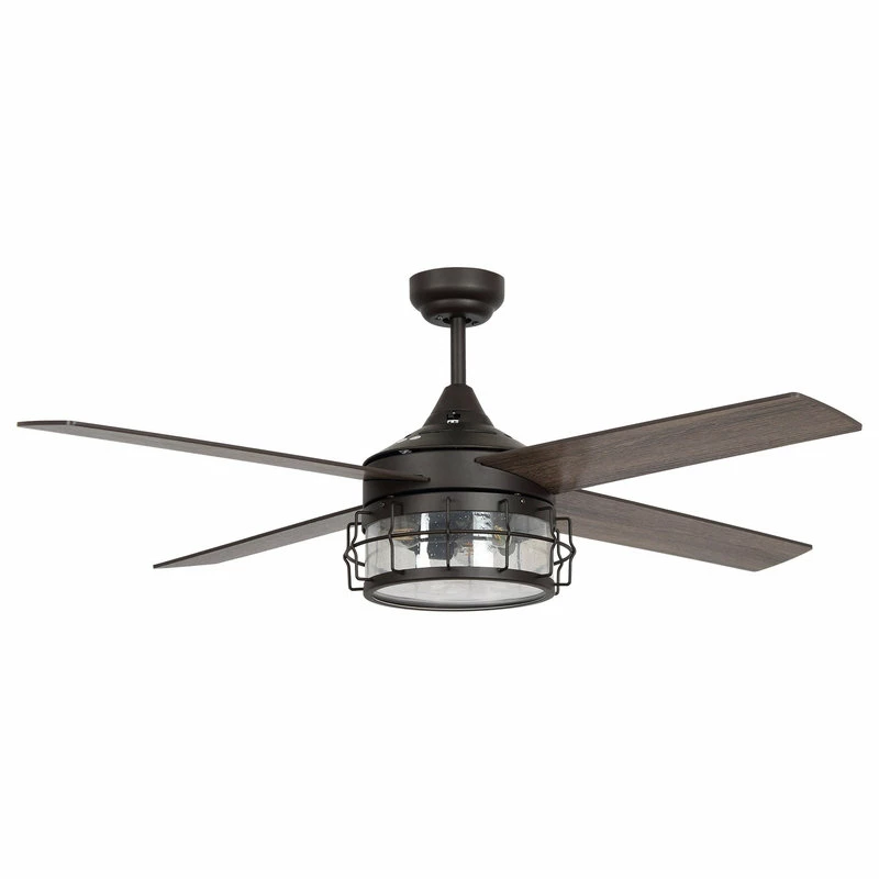 Hot Sale π FLINT GARDEN INC 52 4-Blades Ceiling Fans With Frosted Glass Shade, Oil Rubbed Bronze π― 2 Hot Sale π FLINT GARDEN INC 52 4-Blades Ceiling Fans With Frosted Glass Shade, Oil Rubbed Bronze π― - Image 2