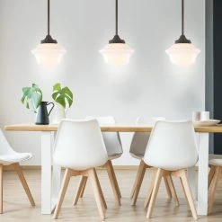 Wholesale 😉 JONATHAN Y Kurtz Adjustable Drop Metal/Glass LED Pendant, Oil Rubbed Bronze, 7.25"w 😍 -ceiling lighting store 3251fee002c6dc1e 7230 w800 h800 b0 p0