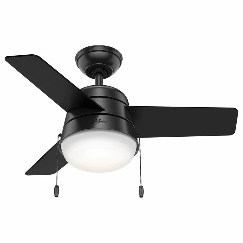 Cheapest π Hunter Fan Company 36" Aker Matte Black Ceiling Fan With Light 𧨠1 Cheapest π Hunter Fan Company 36" Aker Matte Black Ceiling Fan With Light π§¨