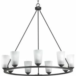 Budget 🧨 Progress Lighting Debut 9-Light Chandelier, Graphite 😀 -ceiling lighting store 349111010eb45e9f 1444 w800 h800 b1 p0