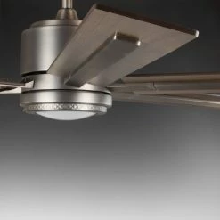 Best Sale 👏 Progress Lighting Wide - Ceiling Fan - 1 Light - Handheld Remote In Transitional Style - 60 👍 -ceiling lighting store 3741e4e60eba0d3d 6465 w800 h800 b0 p0