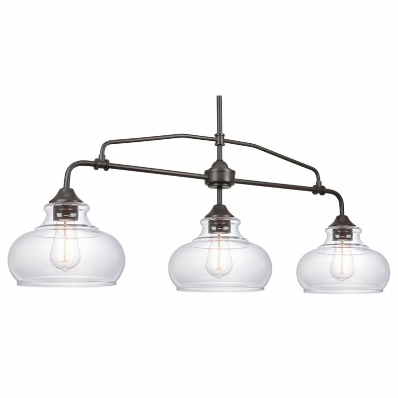 Best reviews of π Kira Home Harlow 37.5" Farmhouse Kitchen Island Light, Glass Shades, Adjustable π 1 Best reviews of π Kira Home Harlow 37.5" Farmhouse Kitchen Island Light, Glass Shades, Adjustable π