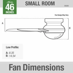 Coupon ✔️ Hunter Fan Company 46" Anslee Low Profile Ceiling Fan With Light, Fresh White 👏 14 Coupon ✔️ Hunter Fan Company 46" Anslee Low Profile Ceiling Fan With Light, Fresh White 👏 -ceiling lighting store 3b61deb70f8feba5 7703 w800 h800 b0 p0