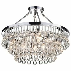 Cheapest 🌟 Greenville Signature Arosa 9-Light Chrome Semi Flush Mount 👏 -ceiling lighting store 3b91476d08ea8df4 1402 w800 h800 b1 p0