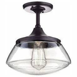 Flash Sale 💯 Ecopower Light LLC Vintage Metal And Glass Ceiling Light, 1 Light Pendant Lighting Chandelier 👏 -ceiling lighting store 3f71690f0cbe85b9 6478 w800 h800 b1 p0