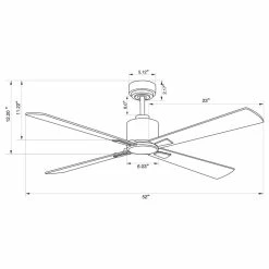 Brand new ✔️ Beacon Lighting Lucci Air Climate 52" DC Ceiling Fan, White 🎁 -ceiling lighting store 4091df180f40a3cf 4982 w800 h800 b1 p0