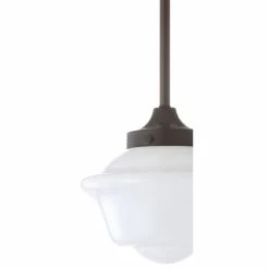 Wholesale 😉 JONATHAN Y Kurtz Adjustable Drop Metal/Glass LED Pendant, Oil Rubbed Bronze, 7.25"w 😍 -ceiling lighting store 431167860f763329 7230 w800 h800 b1 p0