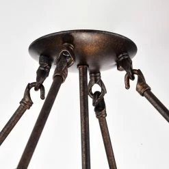 New 😉 Edvivi Lighting Marya 4-Light Antique Copper Beaded Drum Semi Flush Mount Crystal Chandelier Gla 🌟 -ceiling lighting store 4631bfbc07ac974e 9358 w800 h800 b0 p0