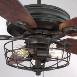 Budget 💯 Helmsman Lighting Works Ceiling Fan With Light, Oil Rubbed Bronze, 52" 🧨 -ceiling lighting store 4731eda609ea5eb2 8844 w800 h800 b0 p0