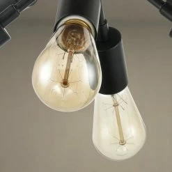 Promo ✔️ Mooseled Milano Sputnik Ceiling Light 8-light Flush Mount Fixture, Black 🎉 -ceiling lighting store 4771250a0f3bd63d 7233 w800 h800 b0 p0