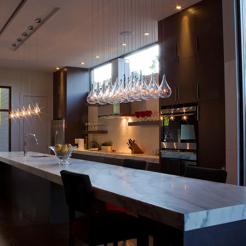 Best Pirce ✔️ ET2 Contemporary Lighting Larmes, Single Pendant, Polished Chrome, Clear 🎉 2 Best Pirce ✔️ ET2 Contemporary Lighting Larmes, Single Pendant, Polished Chrome, Clear 🎉 - Image 2