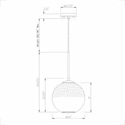 New 🔥 Forte Lighting, Inc. 1-LT 11" Gold Glass Pendant, Soft Gold 👏 -ceiling lighting store 493139510fece0d0 4590 w800 h800 b1 p0