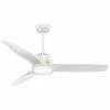 Deals 😉 Casablanca Fan Company Casablanca Wisp 52" Indoor LED Ceiling Fan 59284 - Fresh White 🔔