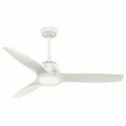 Deals 😉 Casablanca Fan Company Casablanca Wisp 52" Indoor LED Ceiling Fan 59284 - Fresh White 🔔