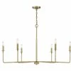 Deals 🥰 Savoy House Salerno 6-Light Warm Barss Chandelier ⭐