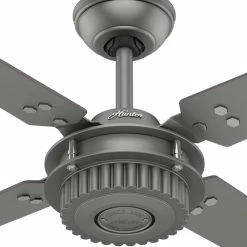 Best Sale 👍 Hunter Fan Company 54" Chronicle Matte Silver Ceiling Fan With Wall Control 🛒 -ceiling lighting store 5111dbcf0d571564 7502 w800 h800 b0 p0
