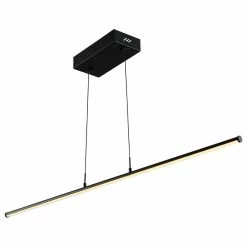 Buy 👏 JONATHAN Y Conley 39.5" Dimmable Adjustable Integrated Led Linear Pendant, Black 🎁 -ceiling lighting store 55f1ea25037e4285 6911 w800 h800 b1 p0