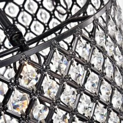 Cheap 🥰 Edvivi Lighting Marya 4-Light Antique Black Beaded Drum Semi Flush Mount Crystal Chandelier 🔔 7 Cheap 🥰 Edvivi Lighting Marya 4-Light Antique Black Beaded Drum Semi Flush Mount Crystal Chandelier 🔔 -ceiling lighting store 56611d3a0af9f43e 3340 w800 h800 b0 p0