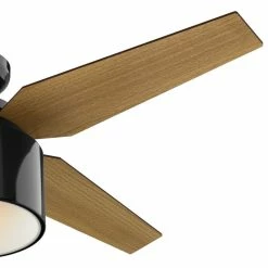 Budget 😉 Hunter Fan Company 52" Cranbrook Low Gloss Black Ceiling Fan W/ Light/Remote 😉 -ceiling lighting store 5c41196b0f8fcf3e 7532 w800 h800 b1 p0