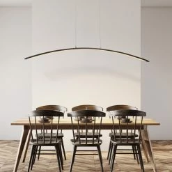 Flash Sale 🎁 JONATHAN Y Roxanna 41.5" Dimmable Adjustable Integrated Led Linear Pendant, Black 🔥 -ceiling lighting store 5cd169d3037e3e96 6654 w800 h800 b0 p0