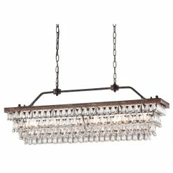 Promo π Edvivi Lighting 6-Light Antique Bronze Rectangular Crystal Chandelier Dining Room 40" Glam π― 13 Promo π Edvivi Lighting 6-Light Antique Bronze Rectangular Crystal Chandelier Dining Room 40" Glam π― -ceiling lighting store 5e018feb0d72a746 1883 w800 h800 b1 p0