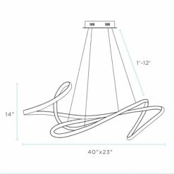 Brand new 😍 Finesse Decor Moscow LED Chandelier // Black // Chrome // White // Gold, Gold ✔️ -ceiling lighting store 5f41303b0ffde0d9 8147 w800 h800 b0 p0