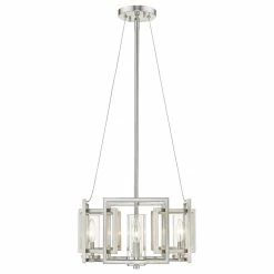 Brand new ✔️ Golden Lighting Marco Semi-Flush, Convertible, Pewter With Clear Glass 🥰 -ceiling lighting store 6101a73501730f80 6364 w800 h800 b1 p0